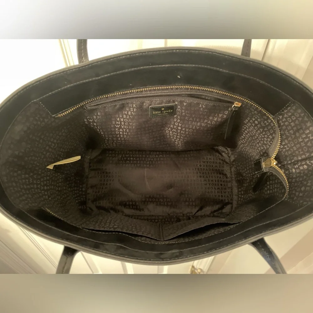 LARGE KATE SPADE WORK BAG - FITS LAPTOP AND OTHER ITEMS VERY COMFORTABLY